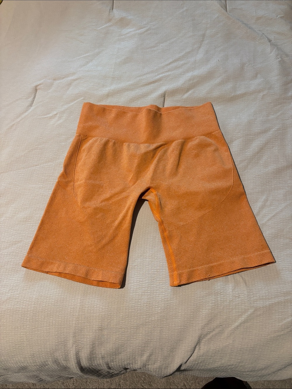 NVGTN Burnt Orange Lift Seamless Shorts